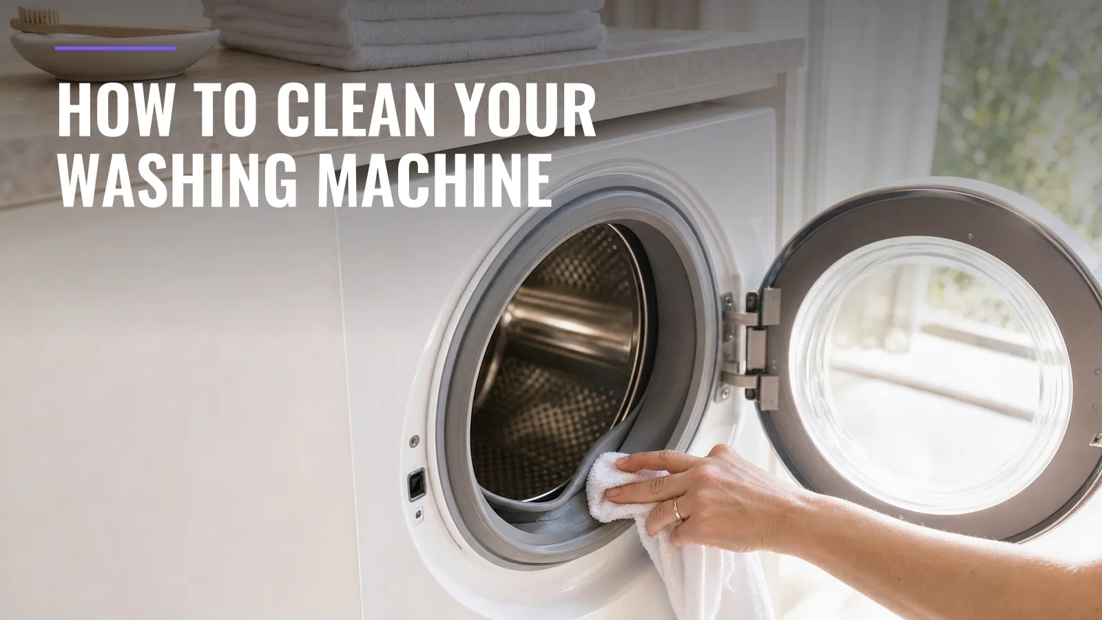 How to Clean a Washing Machine (Front Loader and Top Loader)