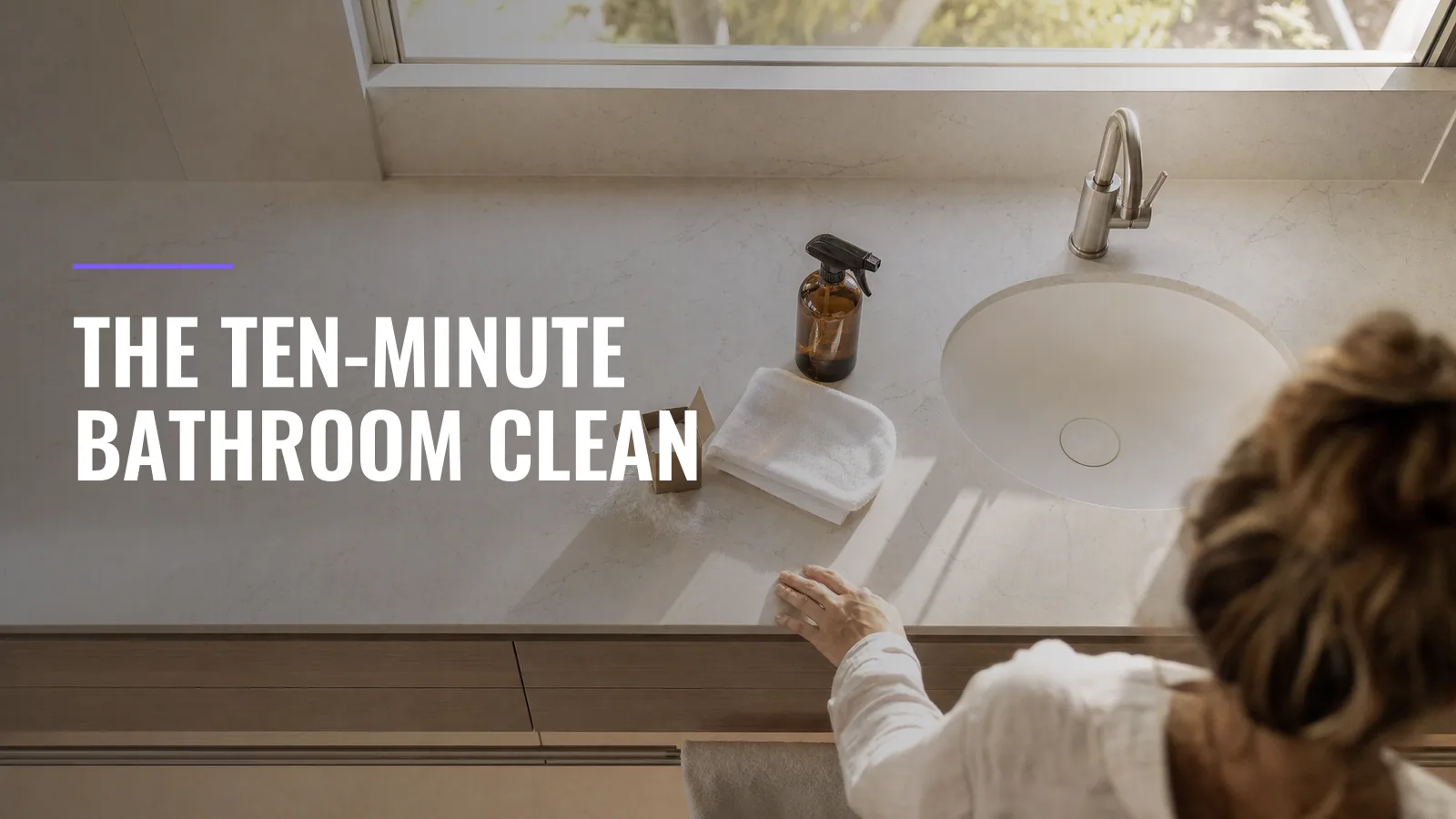 Bathroom Cleaning Tips That Save Real Time