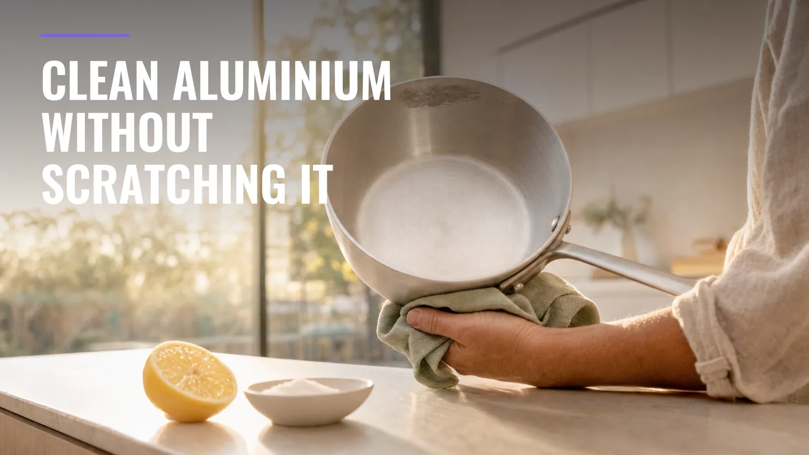 How to Clean and Polish Aluminium Without Scratching It