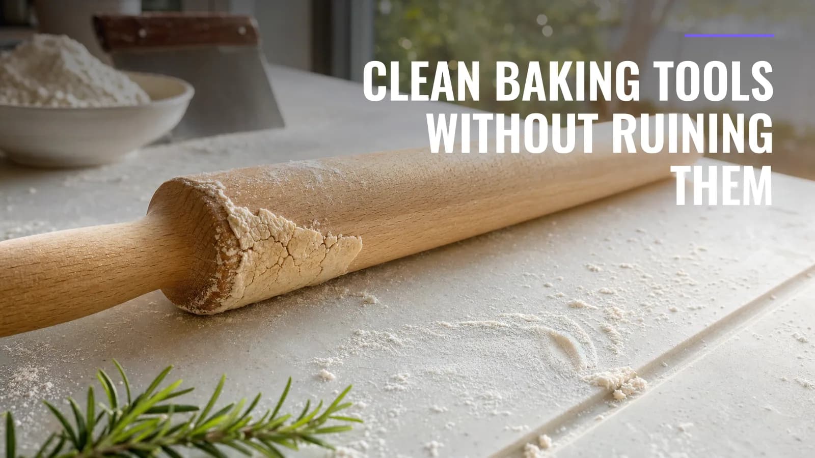 How to Clean Baking Tools Without Damaging Them