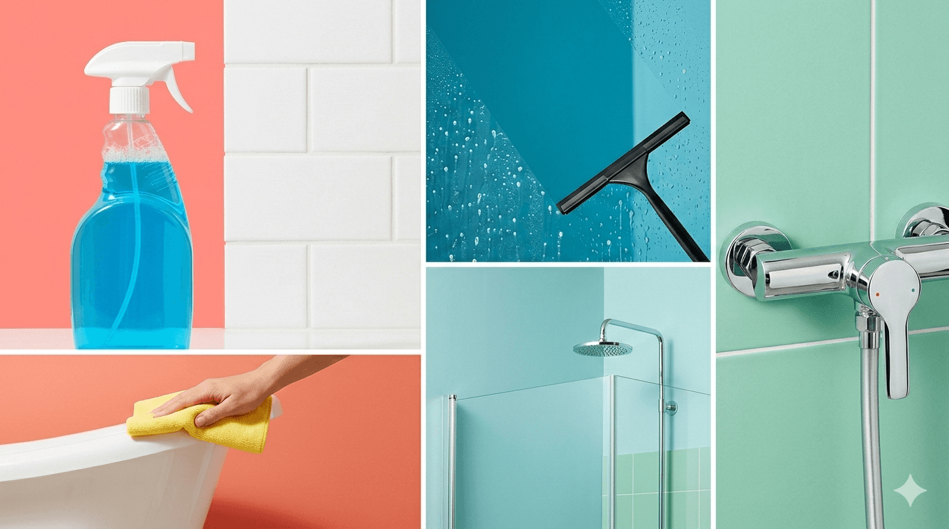 How to Remove Soap Scum from Every Bathroom Surface