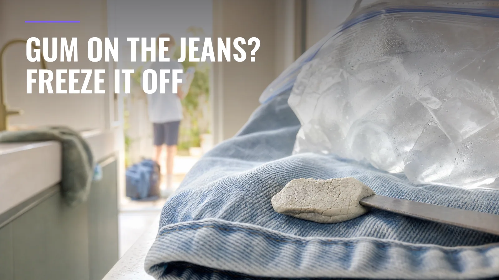 How to Get Chewing Gum Out of Clothes