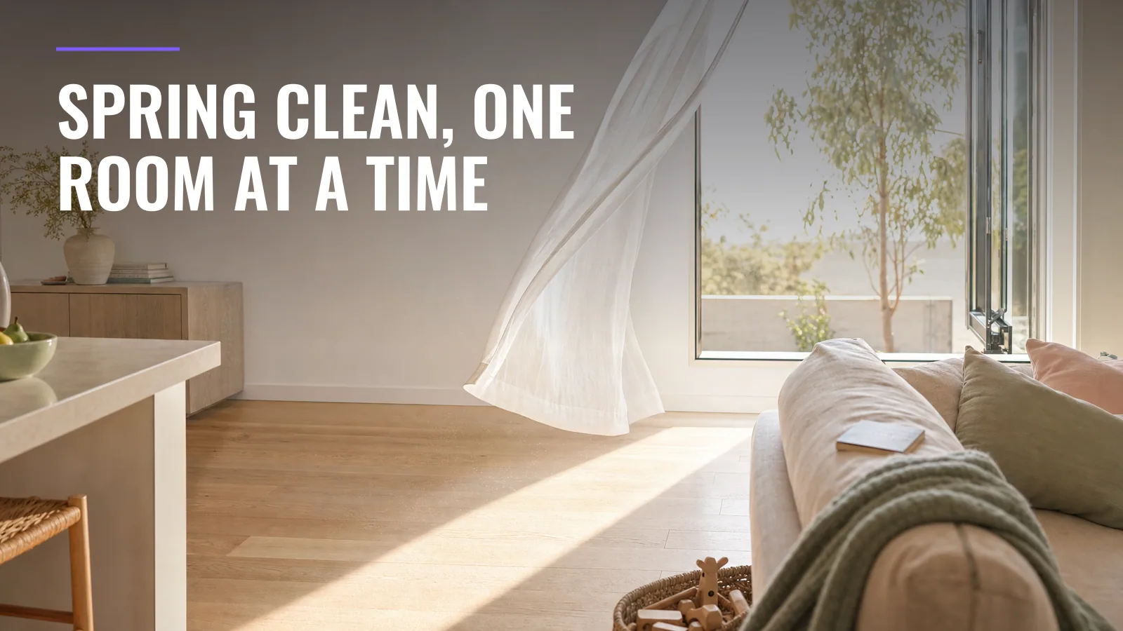 Spring Cleaning Checklist: A Room-by-Room Guide for Busy Families