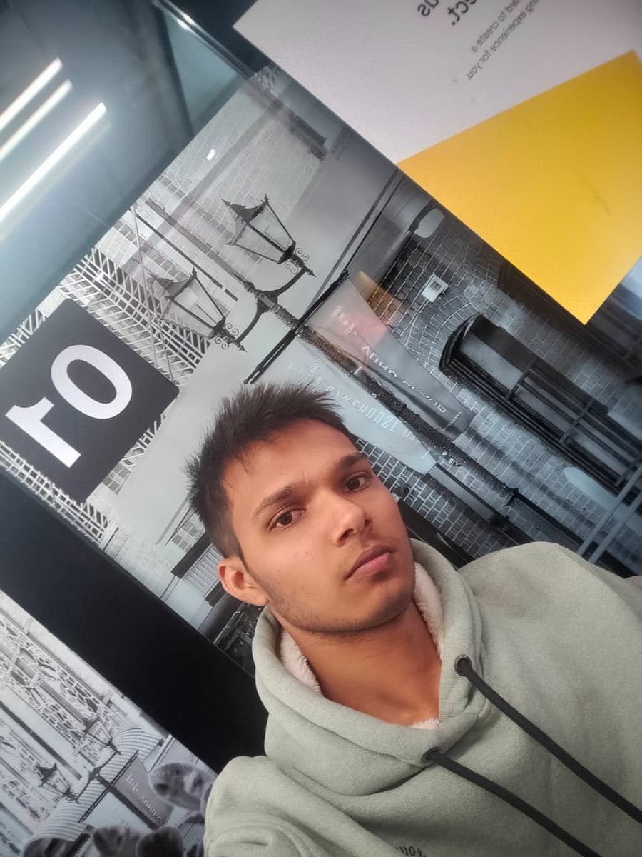 Nitesh Kumar, pictured in their published cleaner profile photograph