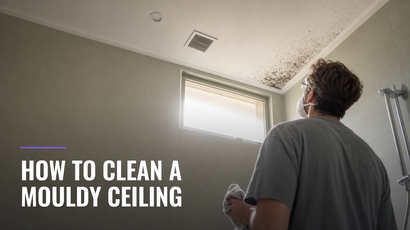 How to Remove Mould from Walls and Ceilings