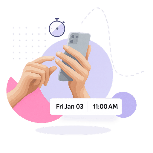 Book online in 60 seconds