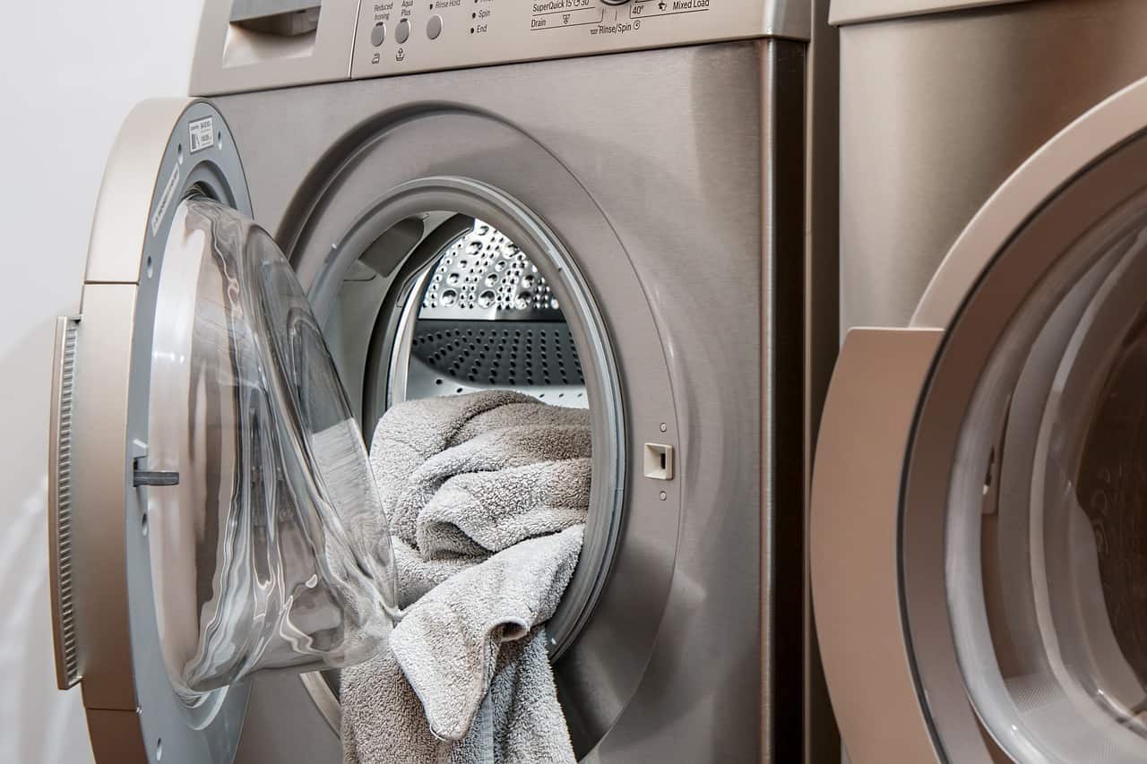 rinse clothes washing machine